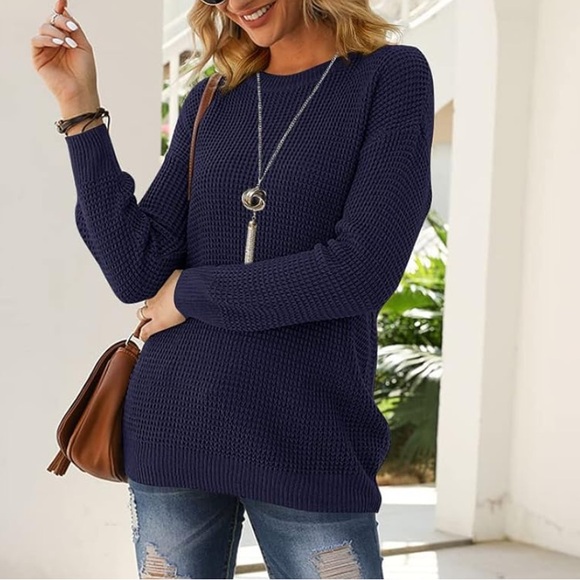Amazon Sweaters - Navy blue sweater
